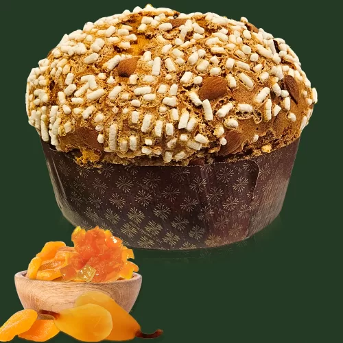 Panettone artigianale albicocca pera e pesca