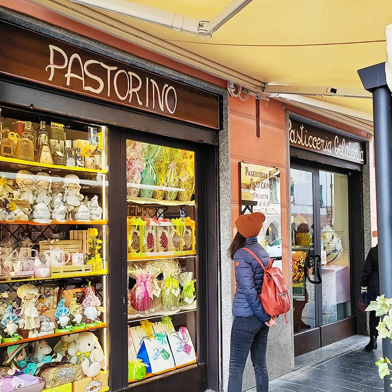 Vetrina Pasticceria Pastorino